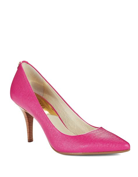 michael kors pink heels|michael kors heels on sale.